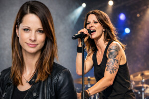 Christina Stürmer auf der Bühne und im Portrait – österreichische Musikerin