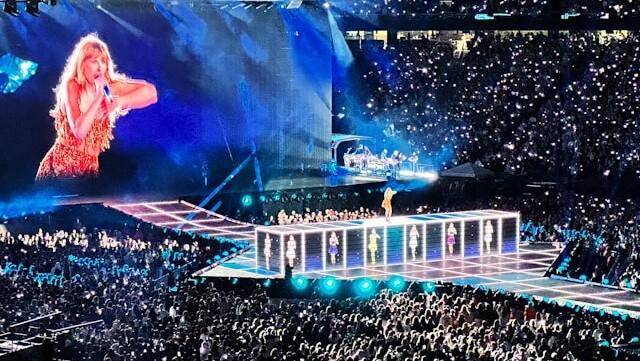 Taylor Swift (2023) im Gillette Stadium, Patriot Place, Foxborough, MA, USA
