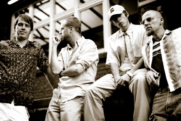 Fanta 4 in Stuttgart Backstage im Jahr 1999