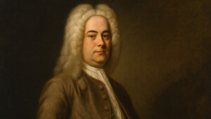 Porträt von Händel