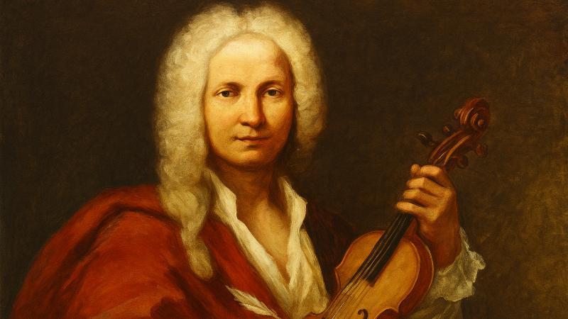 Zeitgenössisches Porträt von Vivaldi