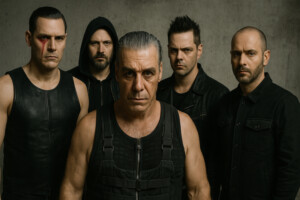 DIe sechs Bandmitglieder von Rammstein (LI generiert)