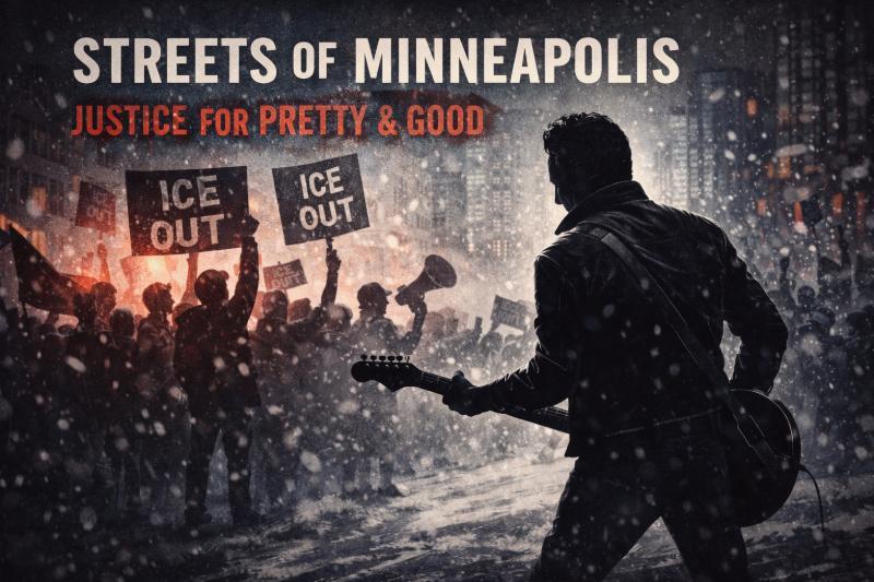 Symbolbild für Bruce Springsteens Protestsong Streets of Minneapolis