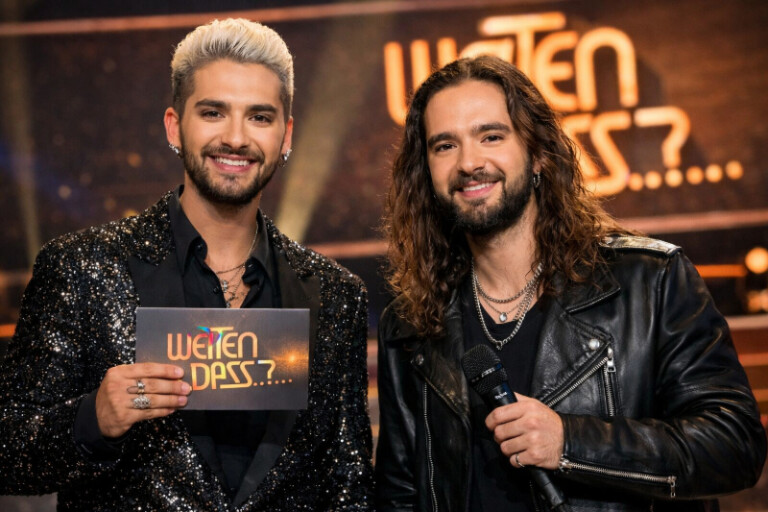 Bill und Tom Kaulitz moderieren Wetten, dass..? – Die Kaulitz-Brüder als neue Moderatoren der ZDF-Kultshow 2026