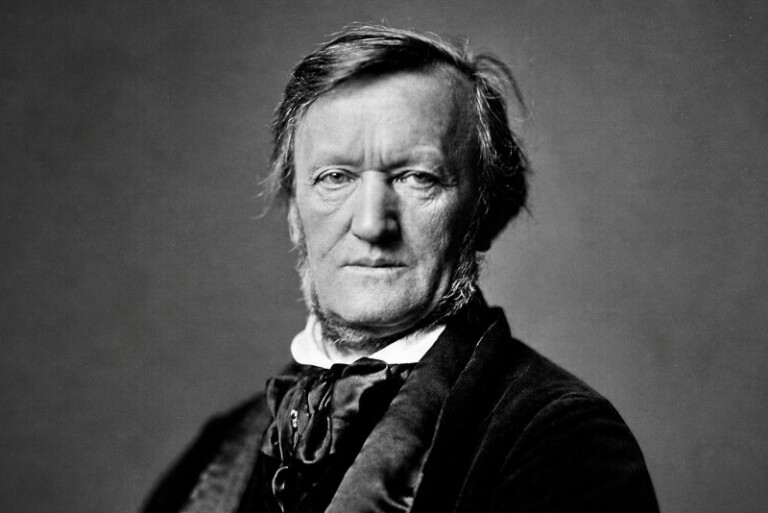 Richard Wagner (1871), Photographie von Franz Hanfstaengl