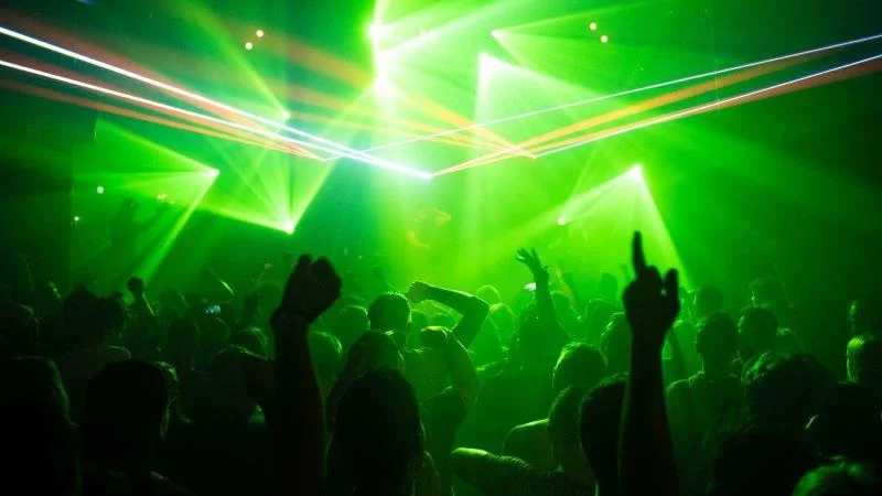 Techno im Club
