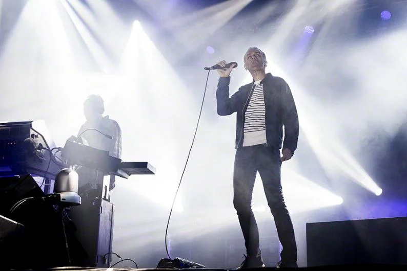 Underworld (Darren Price & Karl Hyde) am 29. Juni 2016 beim Quart Festival in Kristiansand